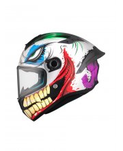 MT Targo S Joker Motorcycle Helmet at JTS Biker Clothing